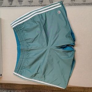 adidas x CLOT Sprinter Shorts by Edison Chen Asia Sizing 'Teal Green